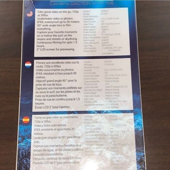 Amphibia Waterproof CameraWaterproof up to 30 M - Picture 6 of 6